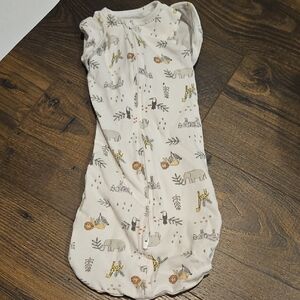 Aden + Anais Safari Print Kids Sleep Sack Sz 0-3 M